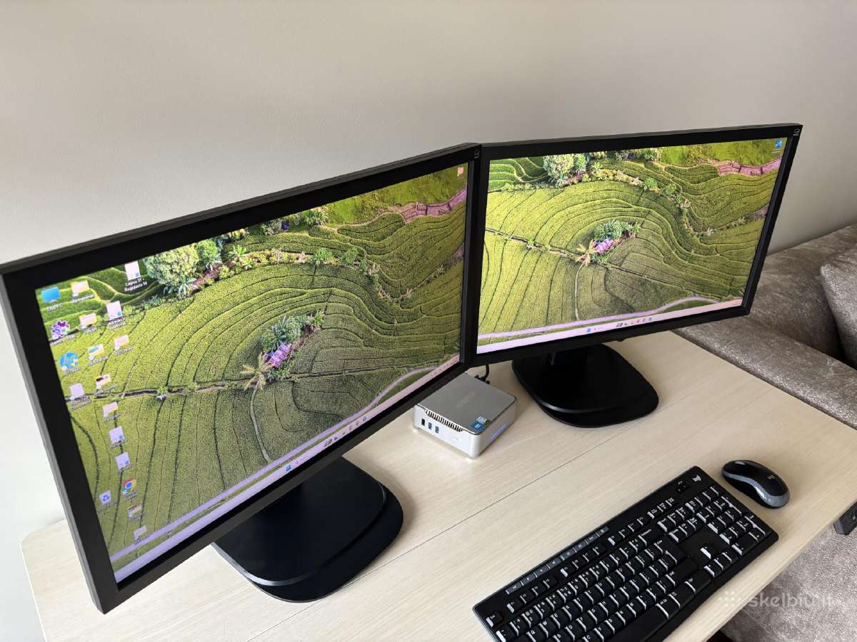 2x Viewsonic Vg2439m LED monitoriai 24 - nuotraukos Nr. 3
