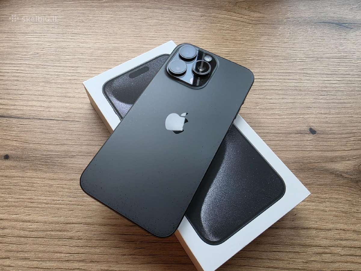 iPhone 15 pro max 256 GB - nuotraukos Nr. 3