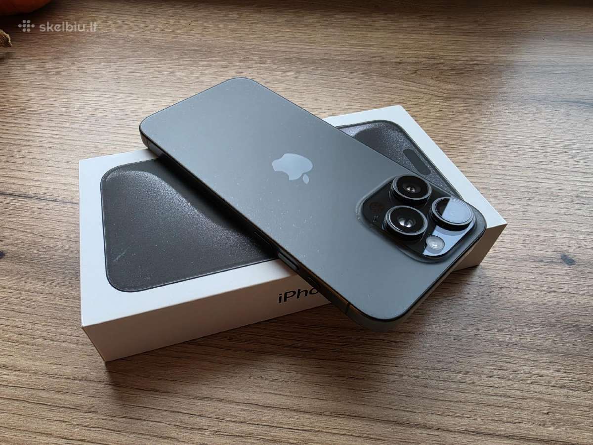 iPhone 15 pro max 256 GB - nuotraukos Nr. 4