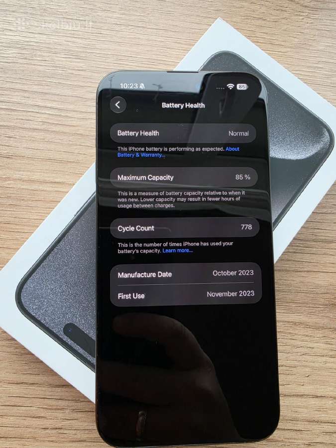 iPhone 15 pro max 256 GB - nuotraukos Nr. 6