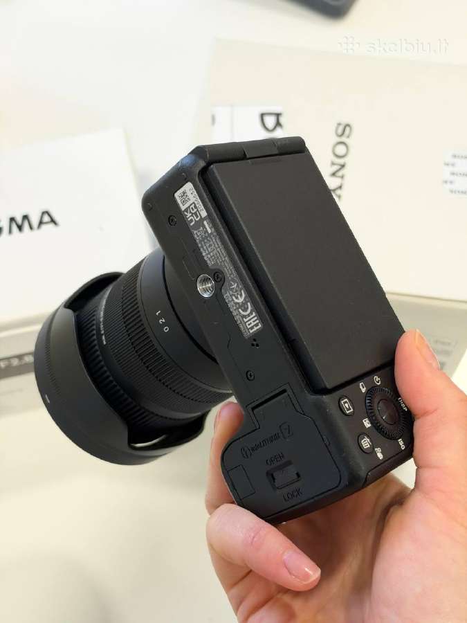Sony fotoaparatas su Sigma objektyvu (komplektas) - nuotraukos Nr. 2