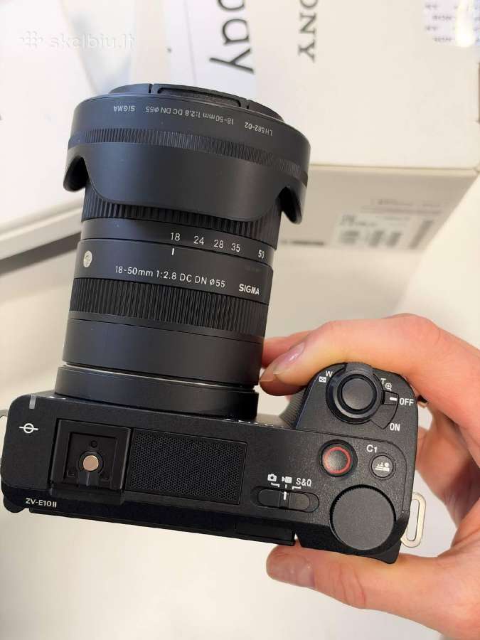 Sony fotoaparatas su Sigma objektyvu (komplektas) - nuotraukos Nr. 3