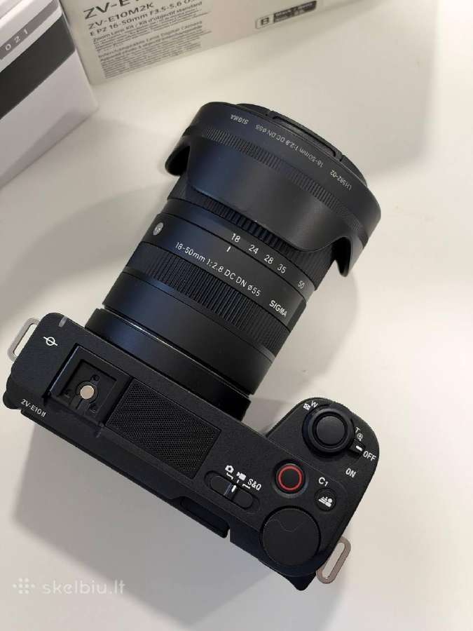 Sony fotoaparatas su Sigma objektyvu (komplektas) - nuotraukos Nr. 4