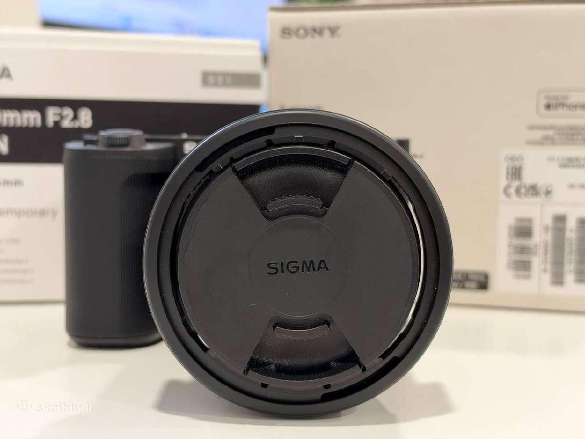 Sony fotoaparatas su Sigma objektyvu (komplektas) - nuotraukos Nr. 7
