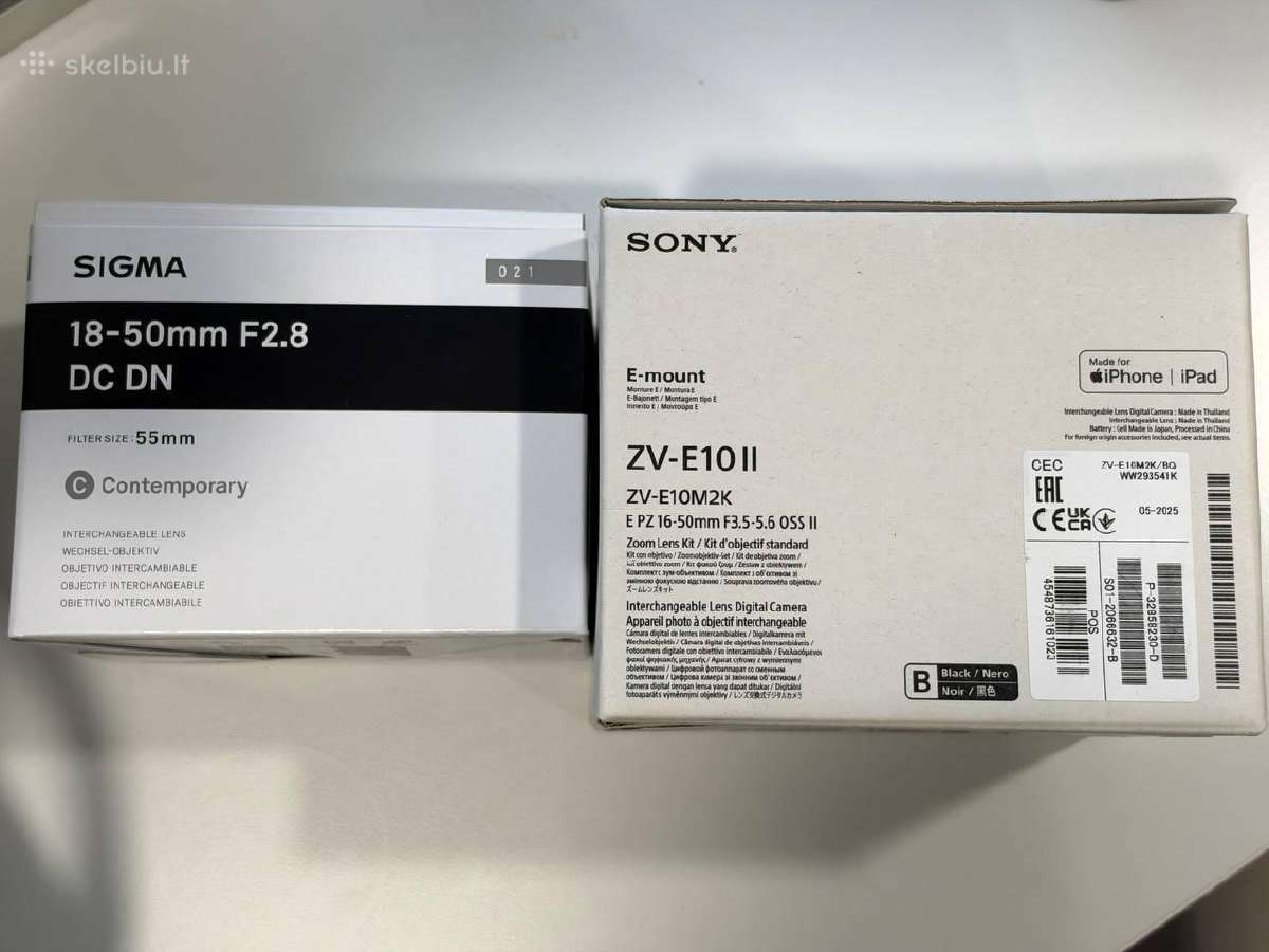 Sony fotoaparatas su Sigma objektyvu (komplektas) - nuotraukos Nr. 10