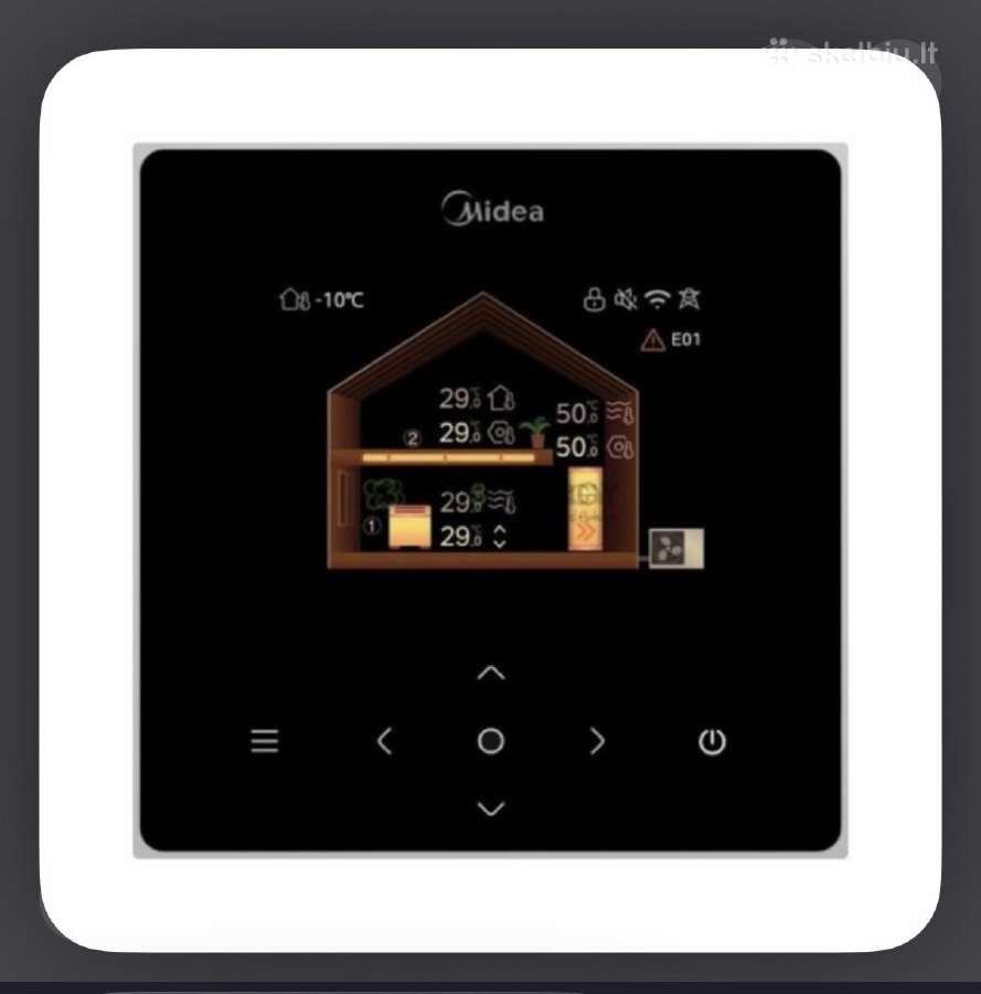 Šilumos siurblys Midea Mars Mhc-v35wd2rn7 R290 - nuotraukos Nr. 3