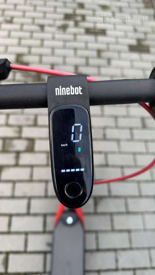 Segway Ninebot Kickscooter D38e – 493 km rida - nuotraukos Nr. 5