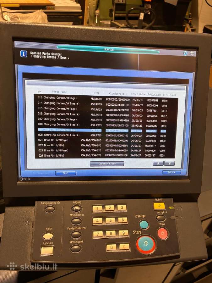 Naudotas Konica Minolta bizhub Pro c1070 - nuotraukos Nr. 4