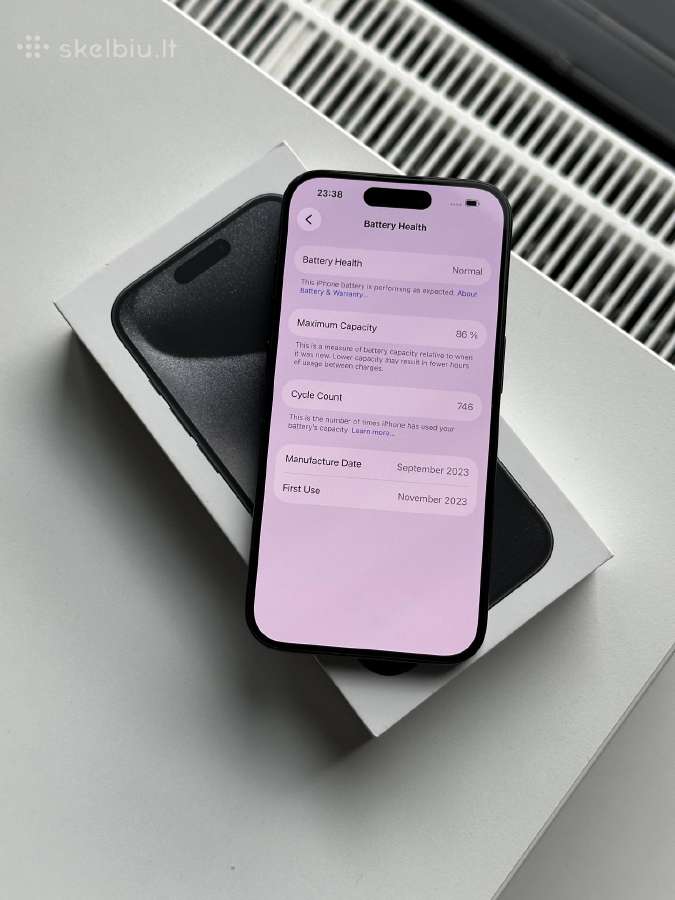iPhone 15 Pro - nuotraukos Nr. 3