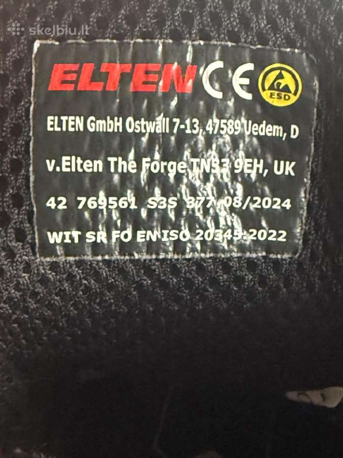 Elten darbo batai - nuotraukos Nr. 8