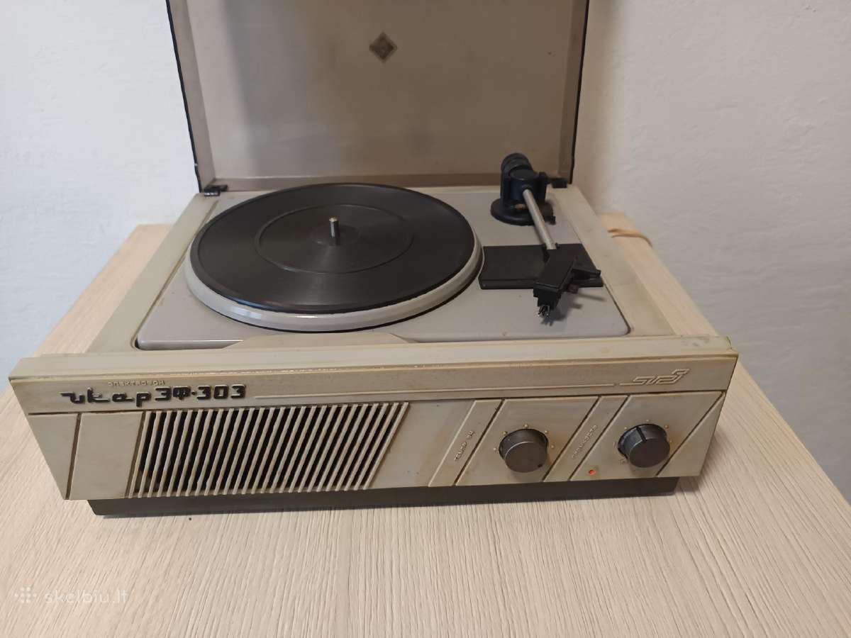 Patefonas Ikar Ef-303 - nuotraukos Nr. 2