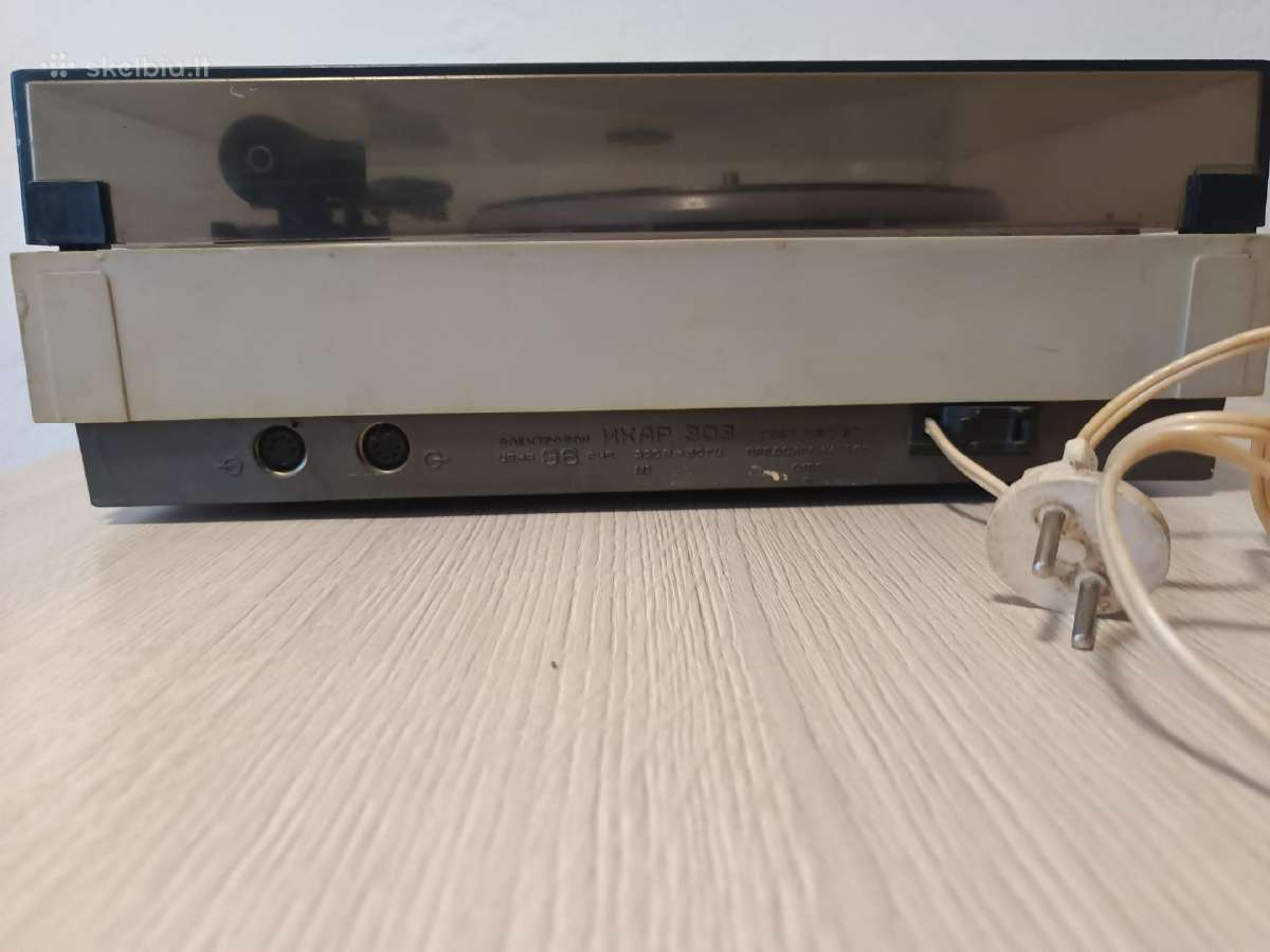 Patefonas Ikar Ef-303 - nuotraukos Nr. 3