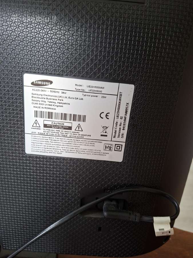 Parduodu Samsung televizorių 55cm įstrižainė - nuotraukos Nr. 2