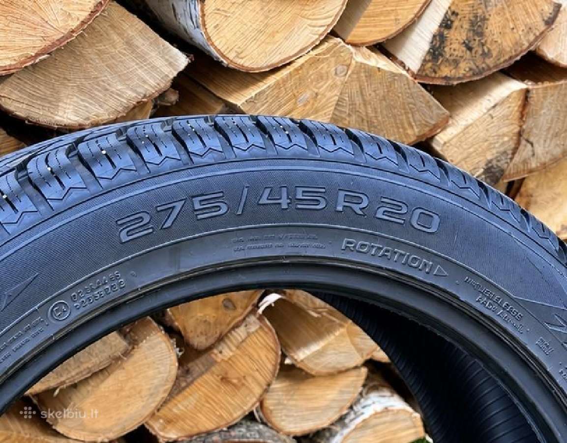 Parduodamos Nokian žieminės padangos 275/45 R20 - nuotraukos Nr. 3