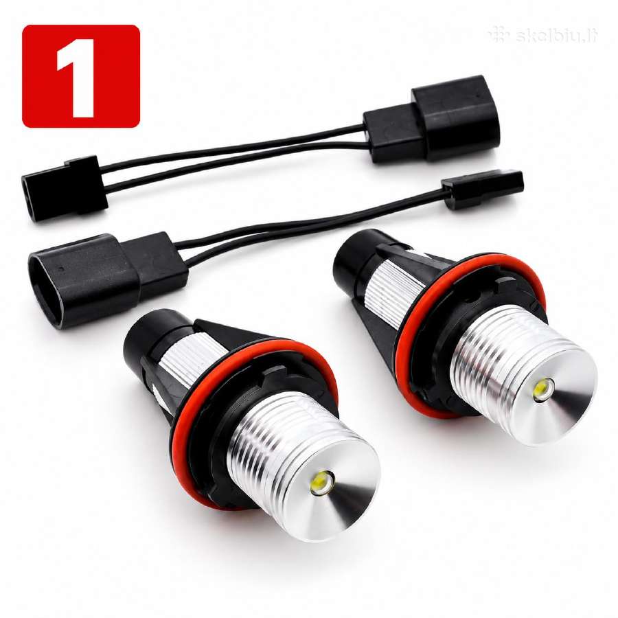 Bmw LED Markeriai Angel Eyes lemputės E90 E60 E39 - nuotraukos Nr. 2