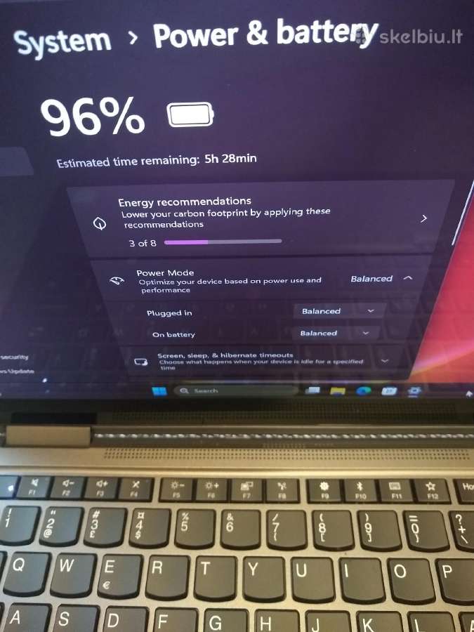 X1 Yoga i7-8550/16/500/qhd/touch - nuotraukos Nr. 9