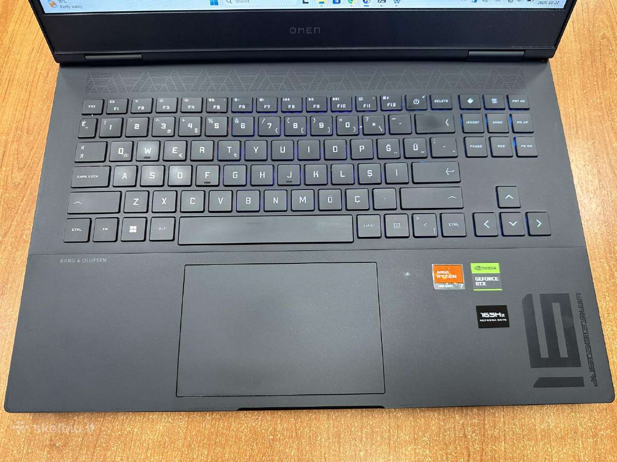 Hp Omen 16 Ryzen 7 7840hs/rtx 4060/512gb/16gb - nuotraukos Nr. 3