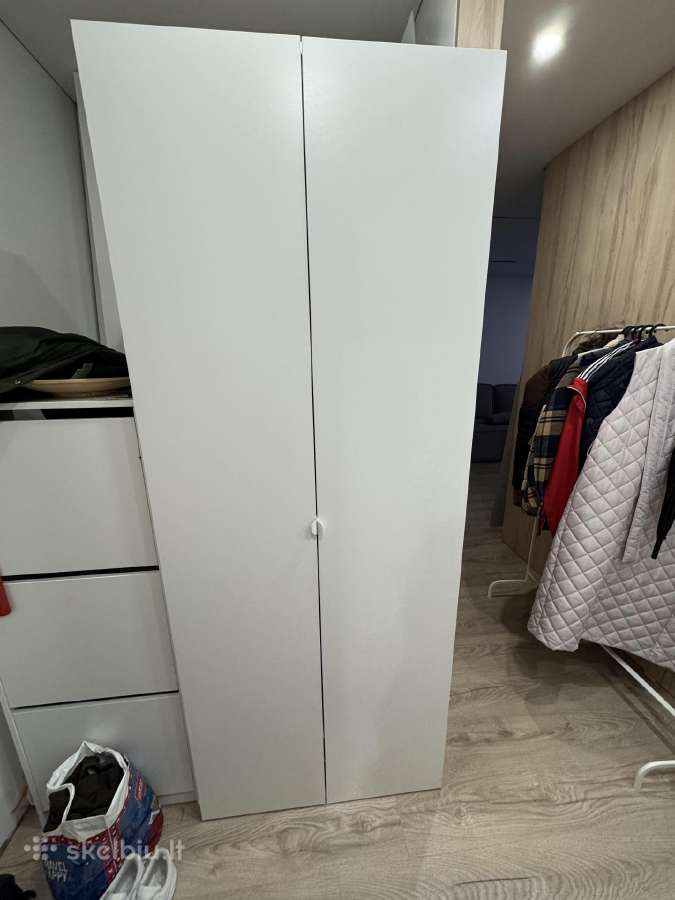 Ikea Lastare spinta 80x42x200 cm su drabužių skers - nuotraukos Nr. 3