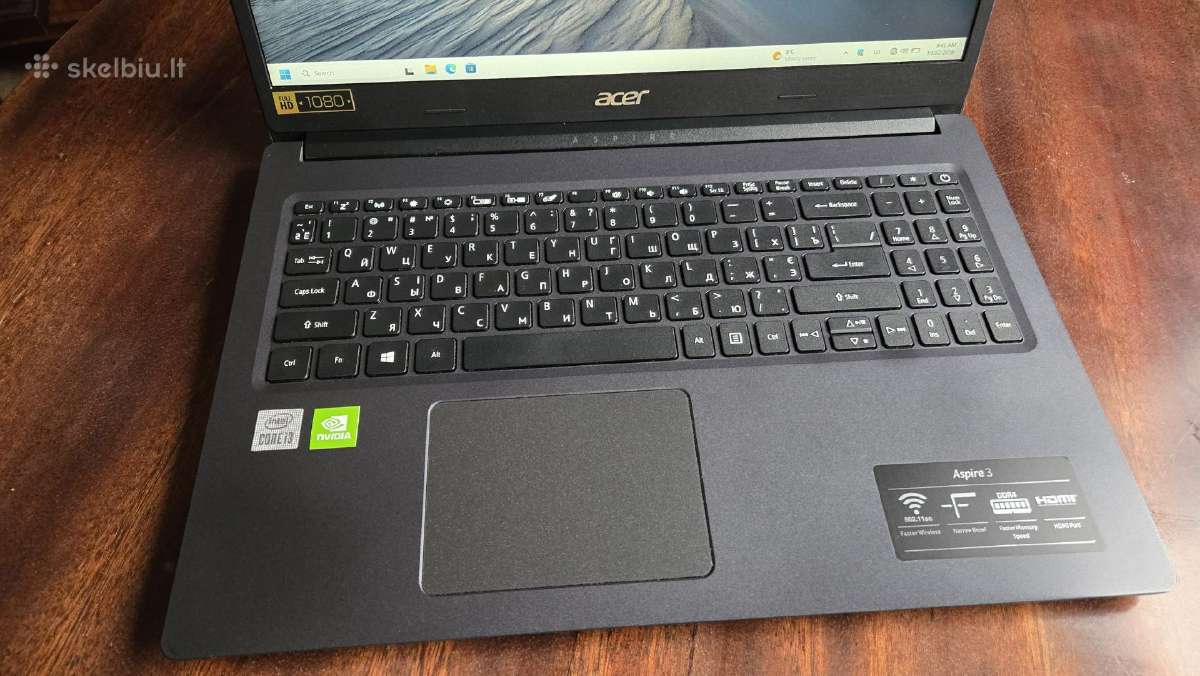 Acer aspire a315-57 - nuotraukos Nr. 2