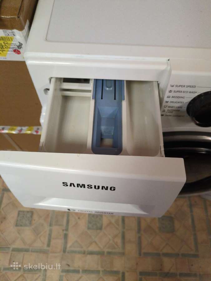 Skalbyklė Samsung 8kg su garantija, WiFi - nuotraukos Nr. 2