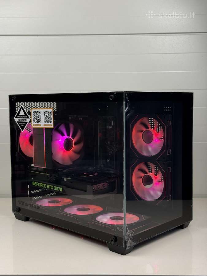 Naujas Žaidimų Pc Rtx 3070 Ryzen 5 5600 32gb RAM - nuotraukos Nr. 2