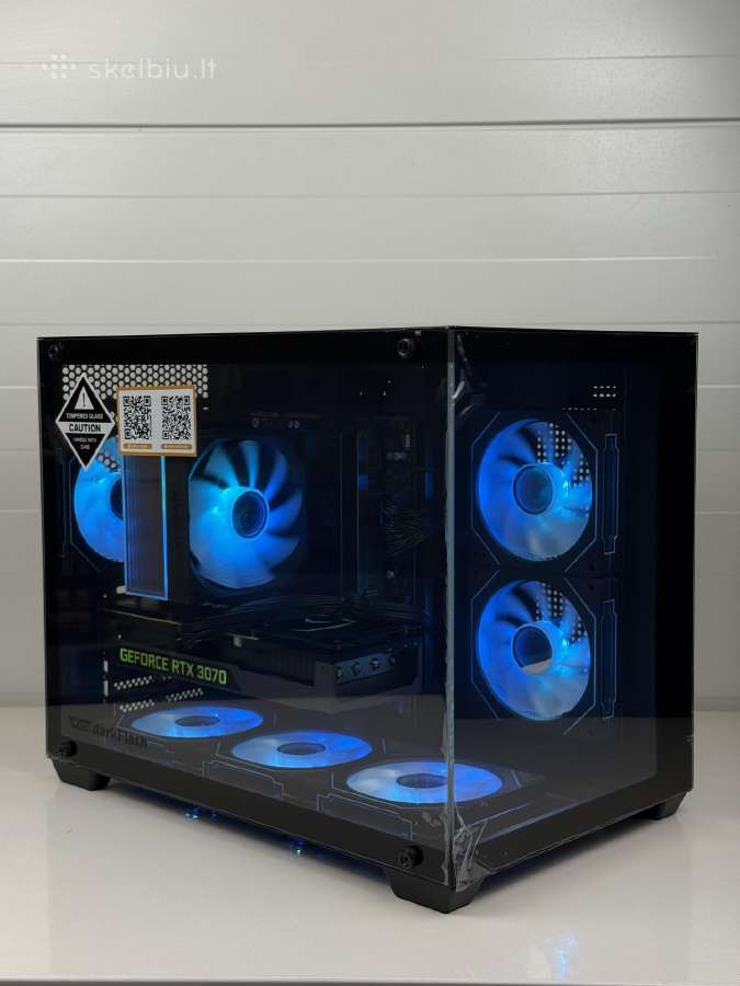 Naujas Žaidimų Pc Rtx 3070 Ryzen 5 5600 32gb RAM - nuotraukos Nr. 3