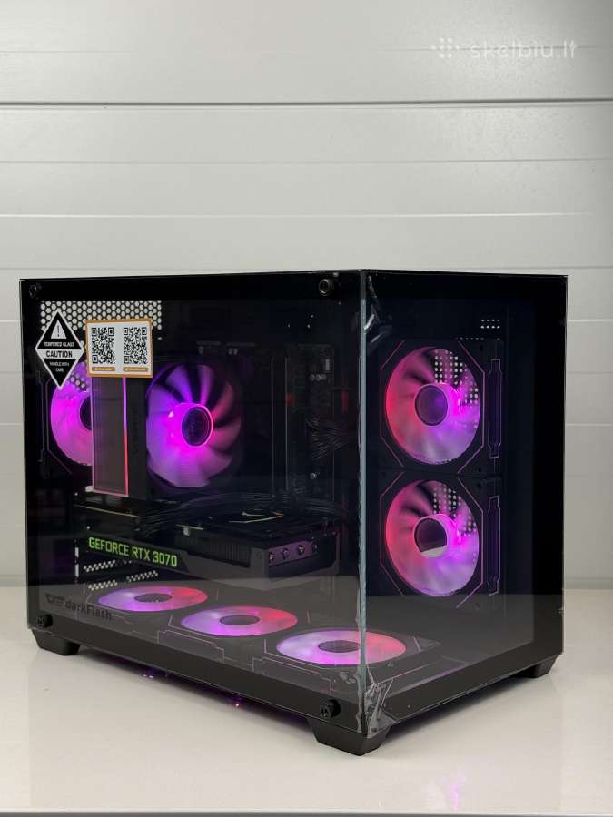 Naujas Žaidimų Pc Rtx 3070 Ryzen 5 5600 32gb RAM - nuotraukos Nr. 4