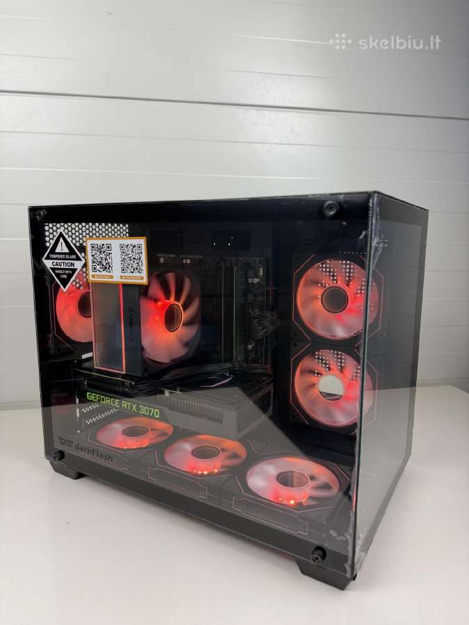 Naujas Žaidimų Pc Rtx 3070 Ryzen 5 5600 32gb RAM - nuotraukos Nr. 5