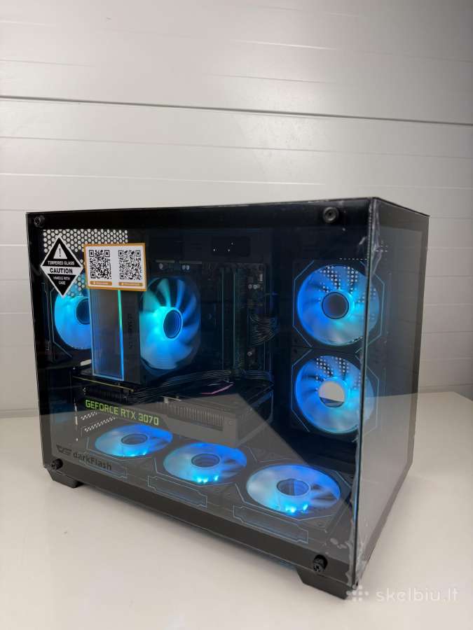 Naujas Žaidimų Pc Rtx 3070 Ryzen 5 5600 32gb RAM - nuotraukos Nr. 6