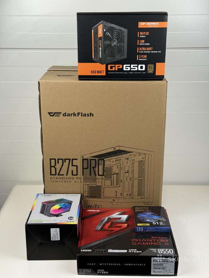Naujas Žaidimų Pc Rtx 3070 Ryzen 5 5600 32gb RAM - nuotraukos Nr. 19