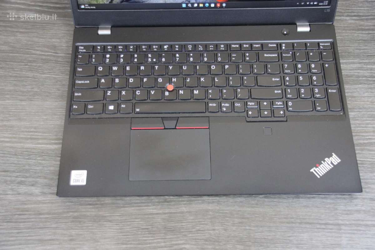Lenovo L15 i5 16gb 256 nvme Us klav. sviec. - nuotraukos Nr. 2