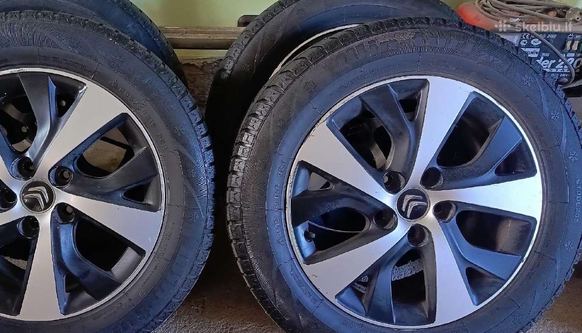 Originalūs citroen c4picasso 2016 ratlankiai. - nuotraukos Nr. 3