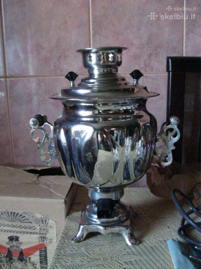 CcCCCP samovaras – Nenaudotas Originalus.zr. foto. - nuotraukos Nr. 4