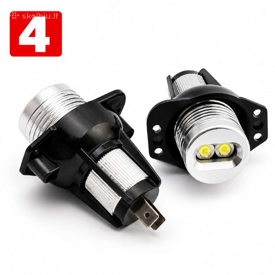Bmw LED Markeriai Angel Eyes lemputės E90 E60 E39 - nuotraukos Nr. 5