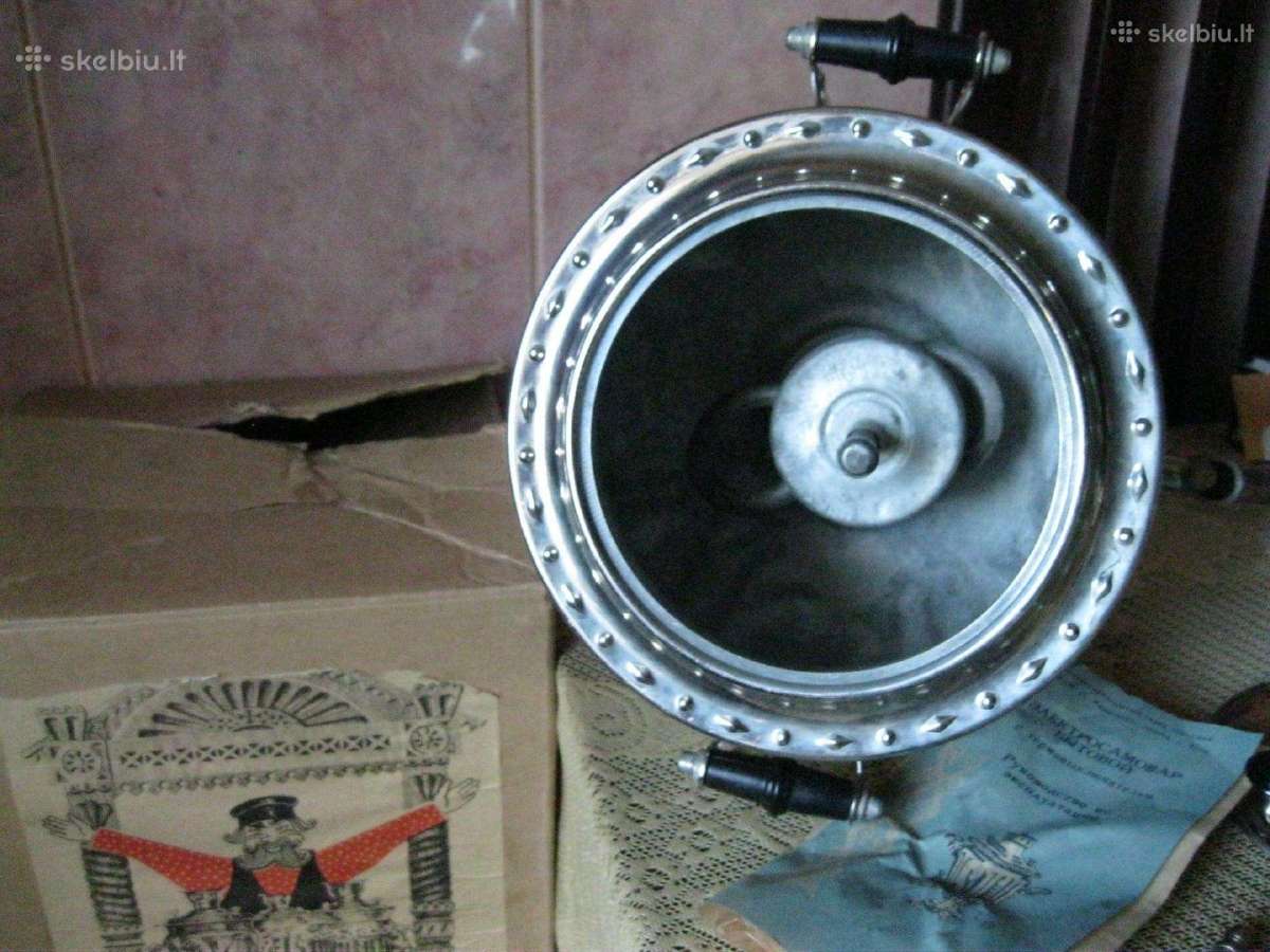 CcCCCP samovaras – Nenaudotas Originalus.zr. foto. - nuotraukos Nr. 11