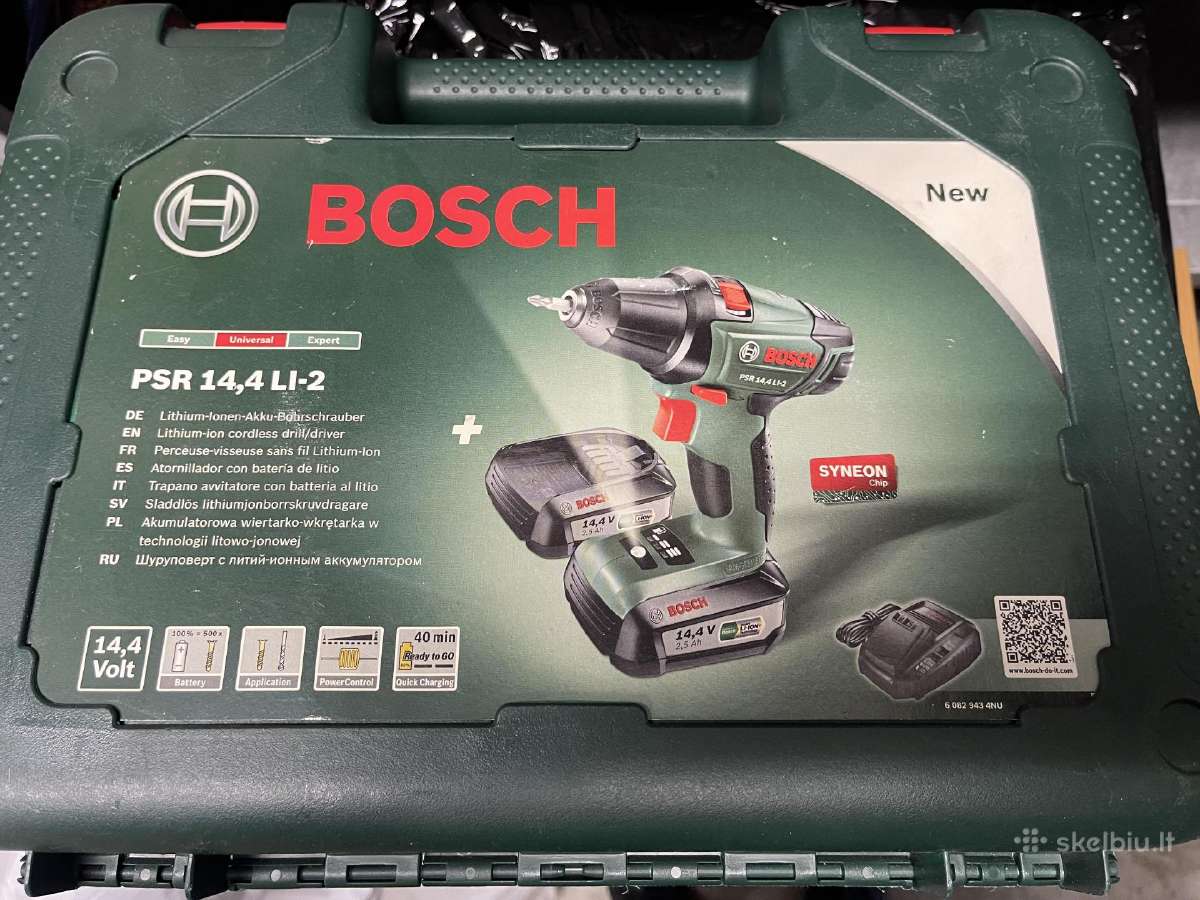 Bosch Psr Drele/suktukas - nuotraukos Nr. 2