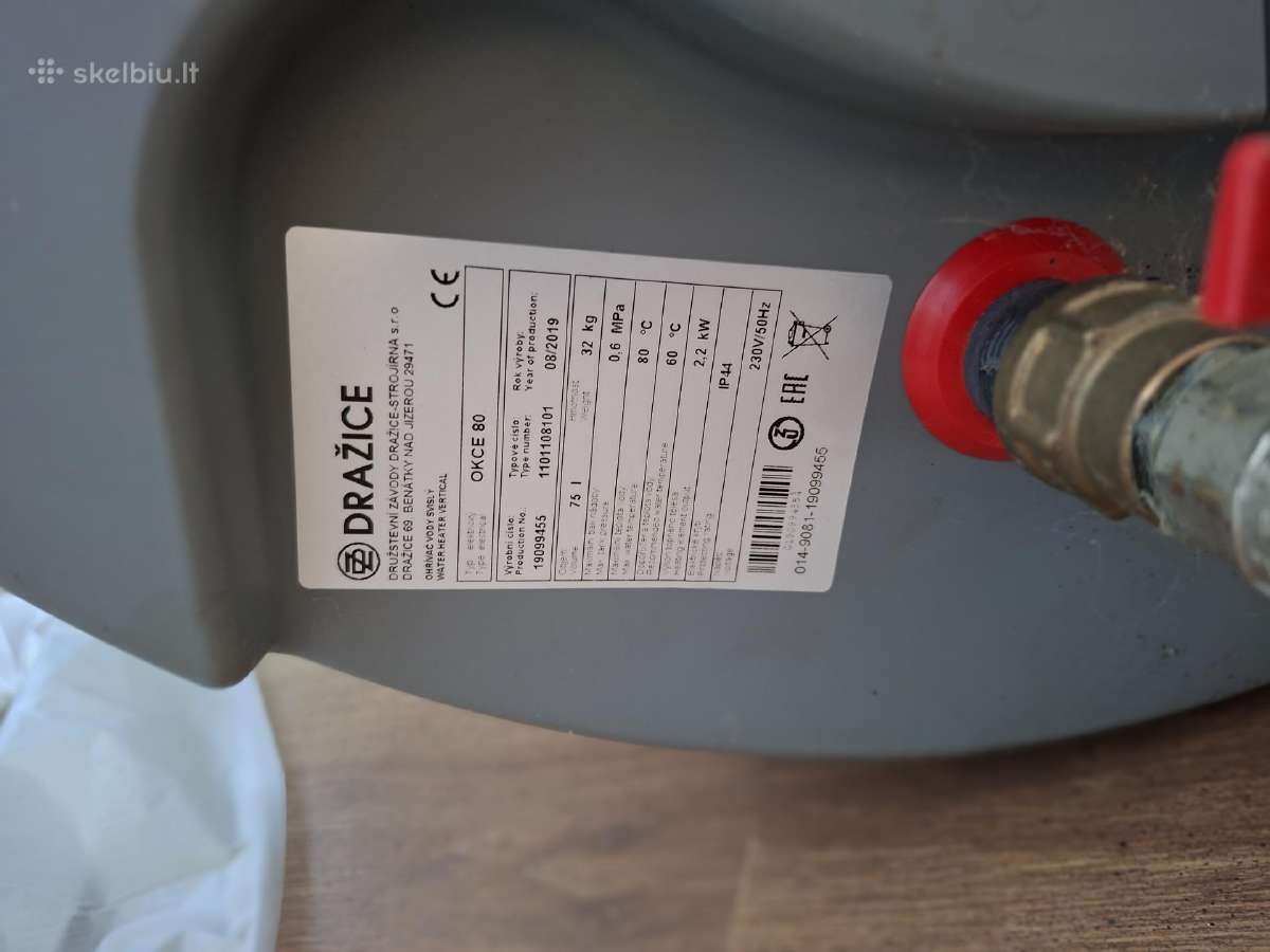 Elektrinis boileris Dražice - nuotraukos Nr. 2