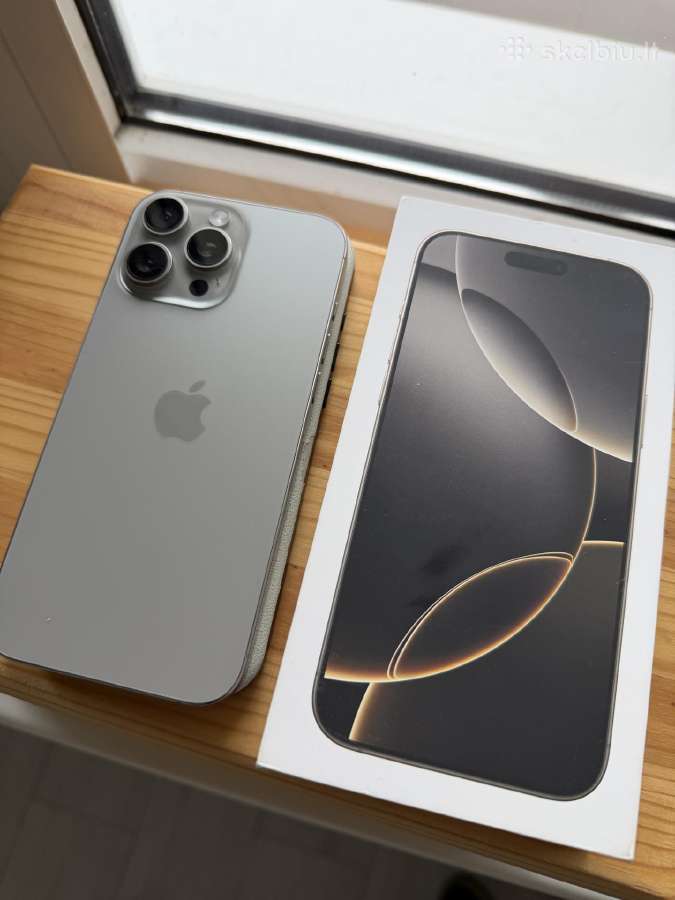 Apple iPhone 16 Pro Max 256 GB - nuotraukos Nr. 2