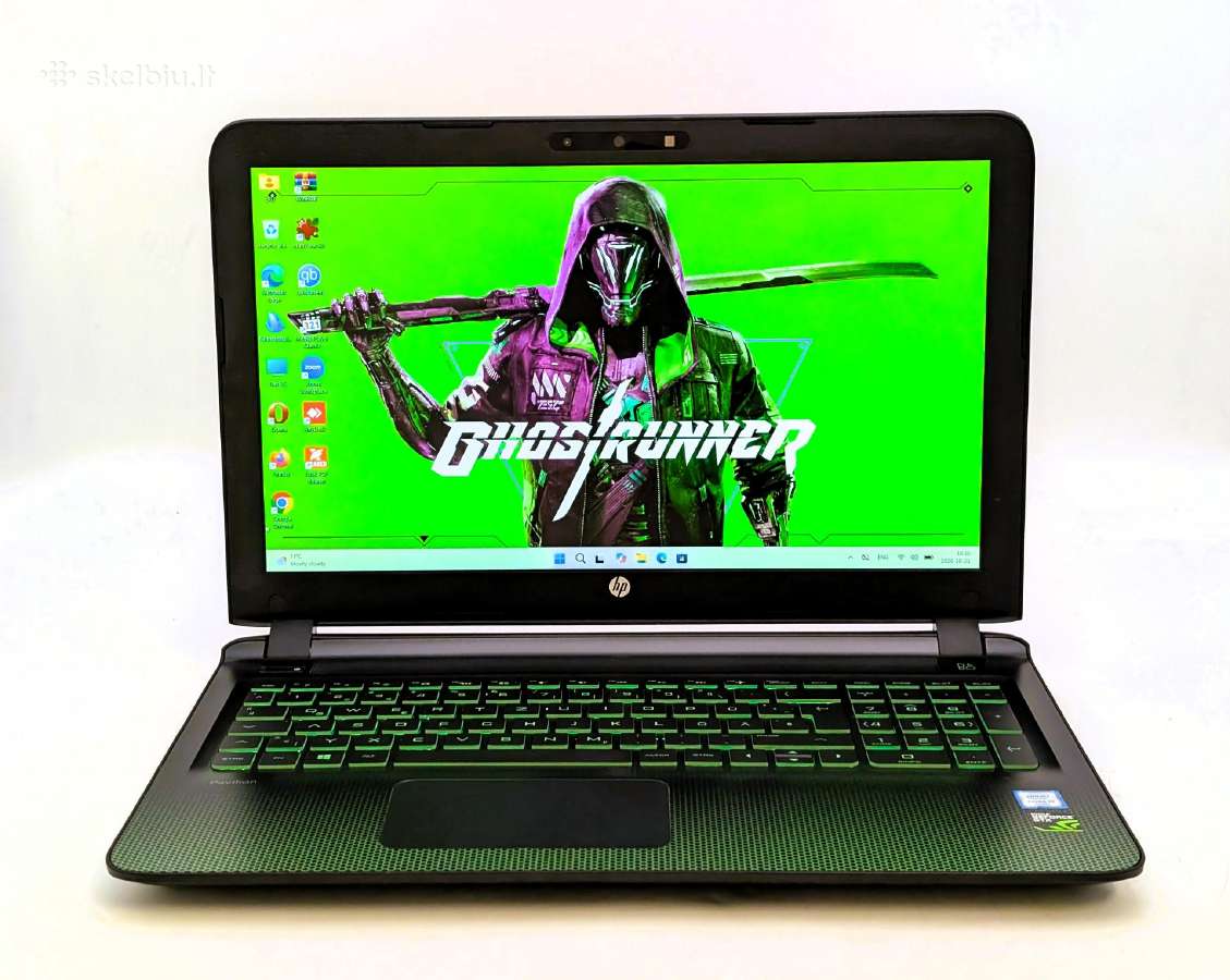 Hp Gaming 15 i7-6700hq 16gb 256gb Gtx 950m 4gb - nuotraukos Nr. 2