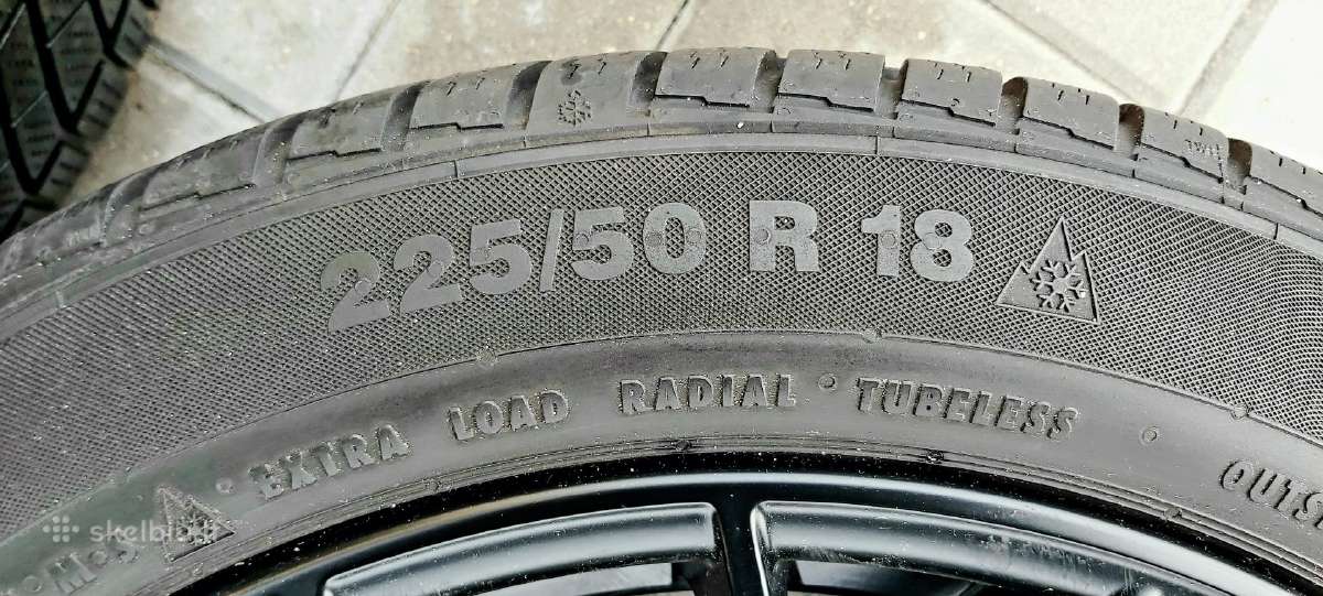 4 Originalūs Bmw 405m R18 ratlankiai su padangomis - nuotraukos Nr. 14