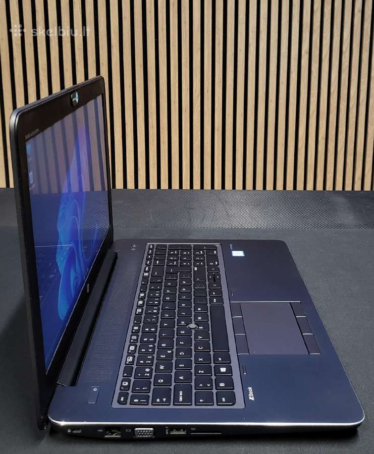 Zbook 15,6/ i7 7820hq / 16 /512 Nvme / Quadro 4 GB - nuotraukos Nr. 4