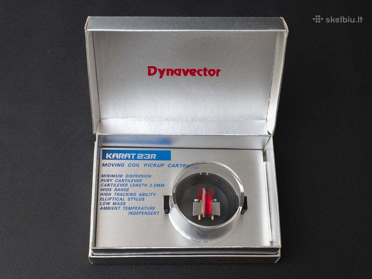Patefono galvutė Dynavector Karat 23r - nuotraukos Nr. 2