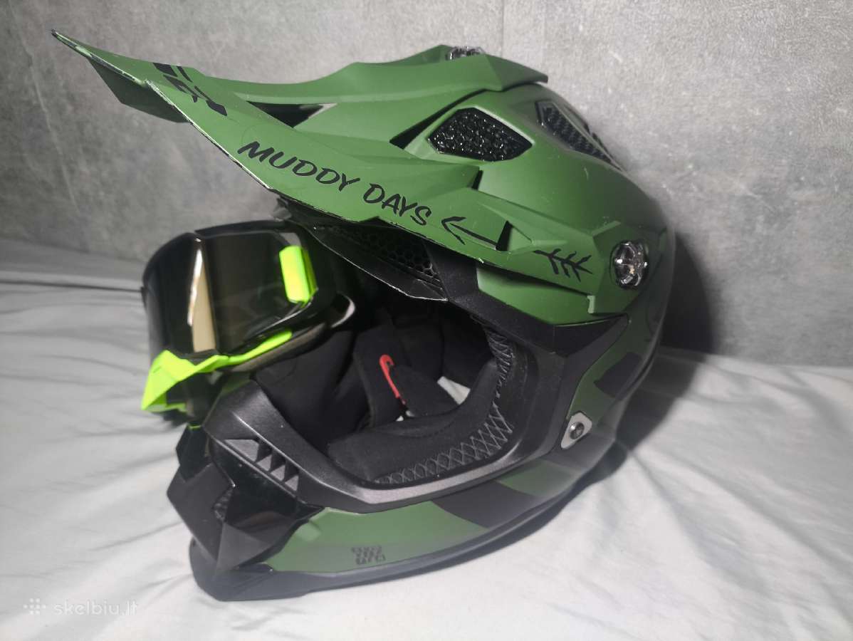 Motokroso šalmas Ls2 Subverter EVO (M) + akiniai - nuotraukos Nr. 4