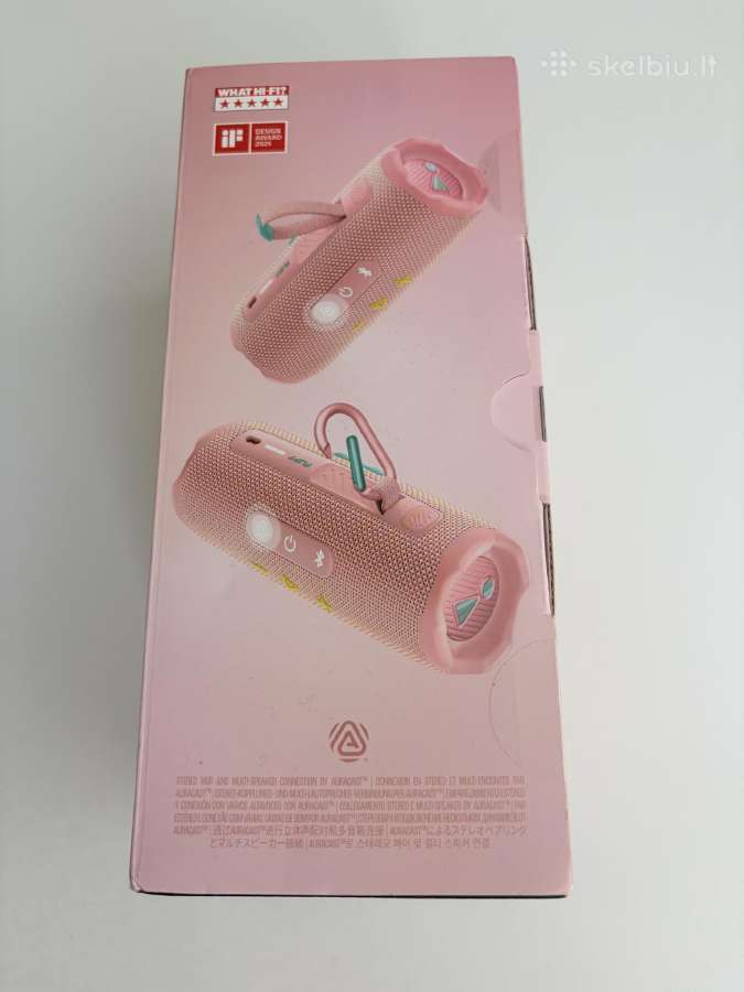 Jbl Flip 7 Bluetooth kolonėlė – rožinė - nuotraukos Nr. 4
