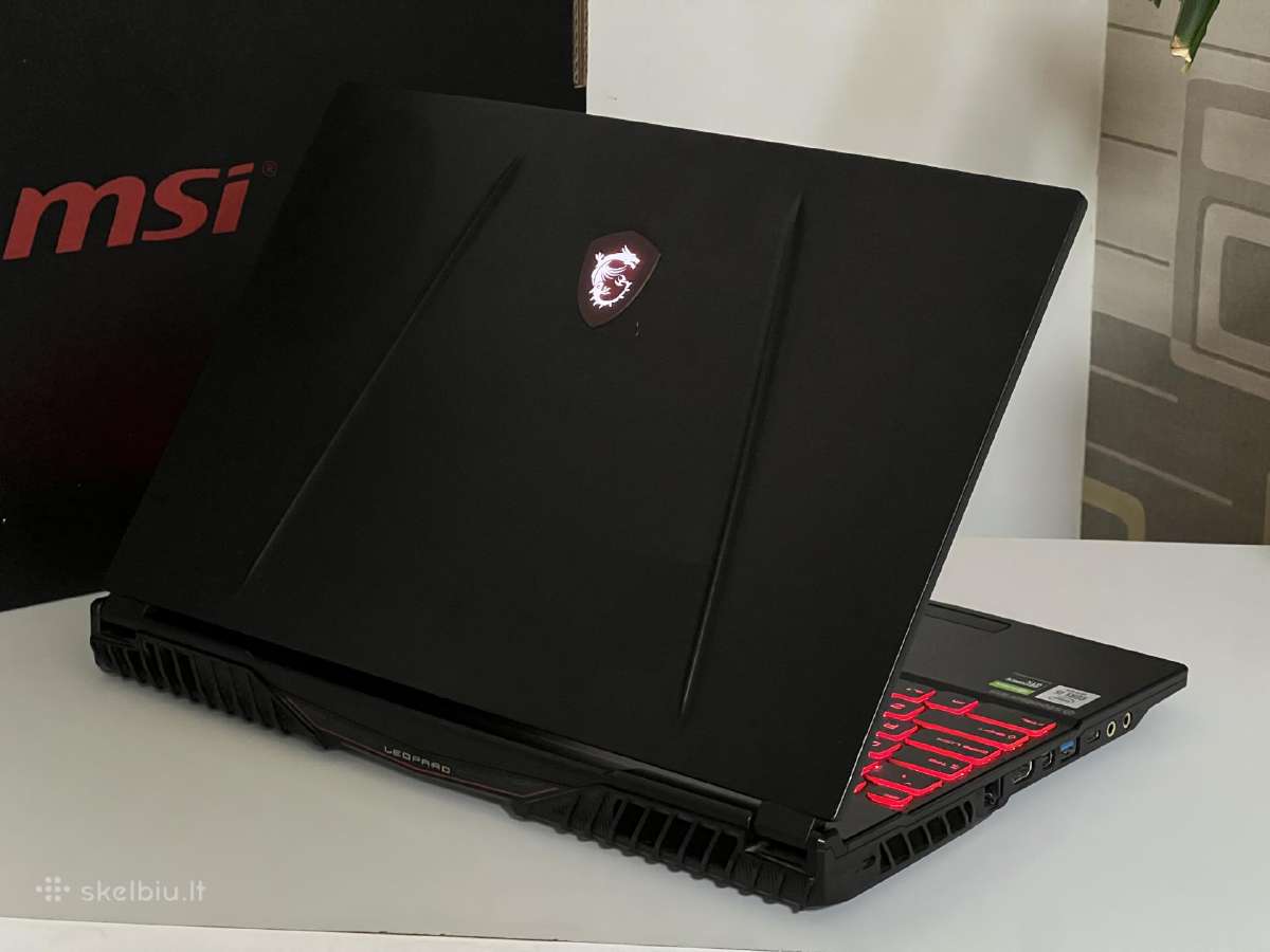 Parduodamas Msi Gl65 su Gtx 1650, I5-10k, 1.25tb. - nuotraukos Nr. 6