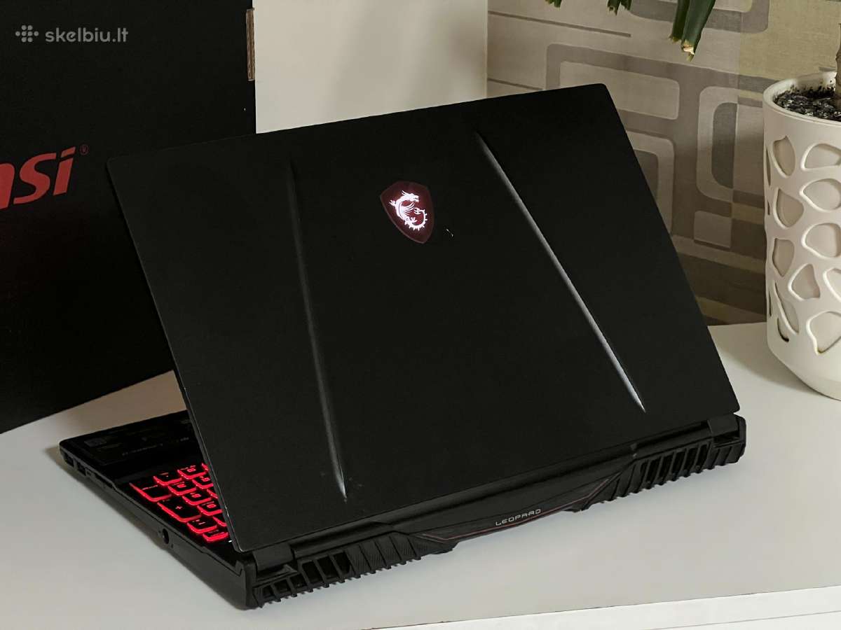 Parduodamas Msi Gl65 su Gtx 1650, I5-10k, 1.25tb. - nuotraukos Nr. 7
