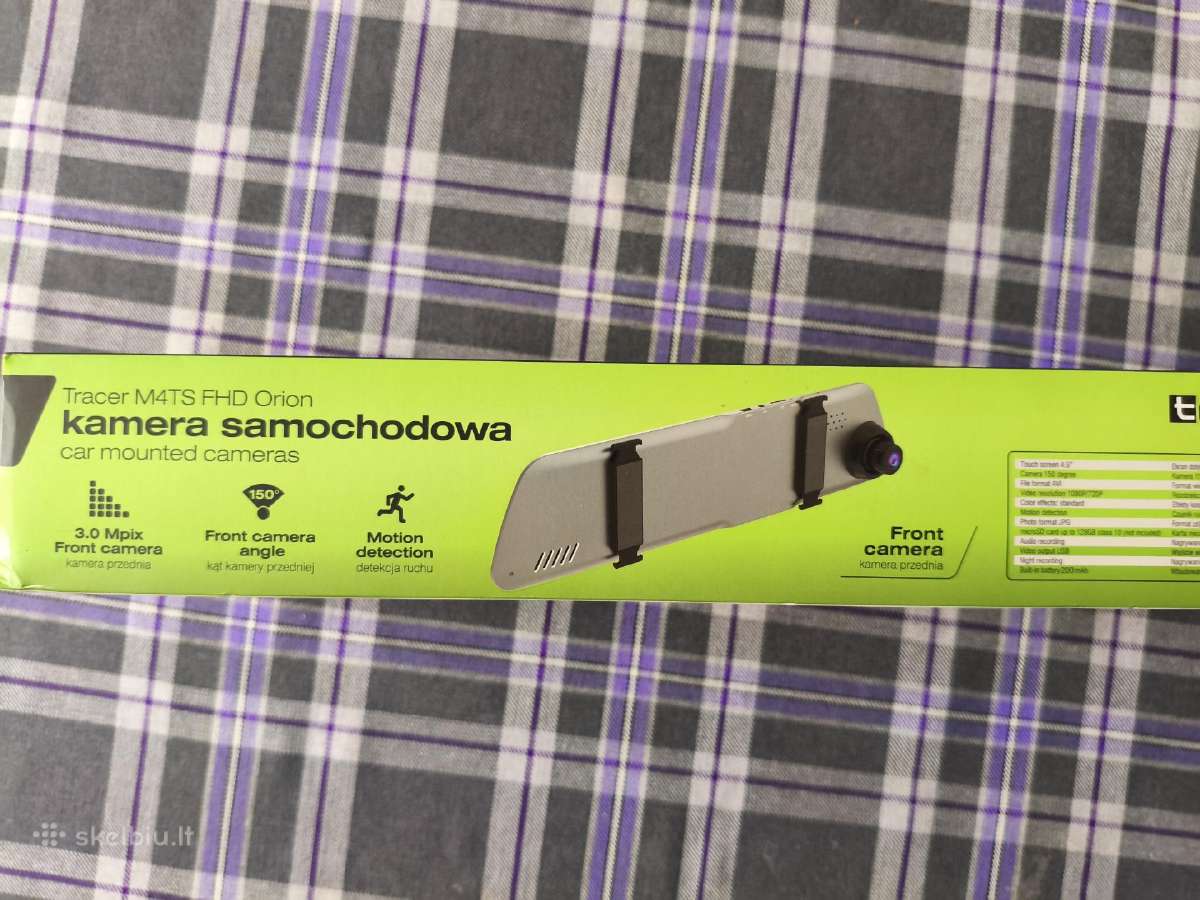 Vaizdo registratoris autoveidrodelis. - nuotraukos Nr. 6