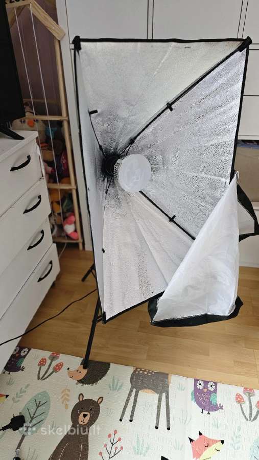 3vnt Softbox - nuotraukos Nr. 6