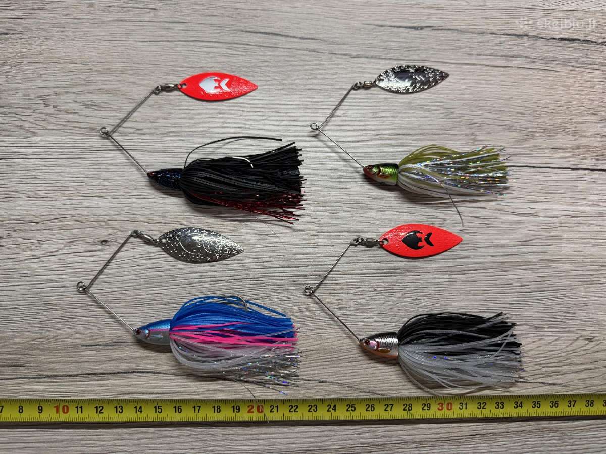 Westin Monstervibe Spinnerbait 23g – 4 vnt. - nuotraukos Nr. 3