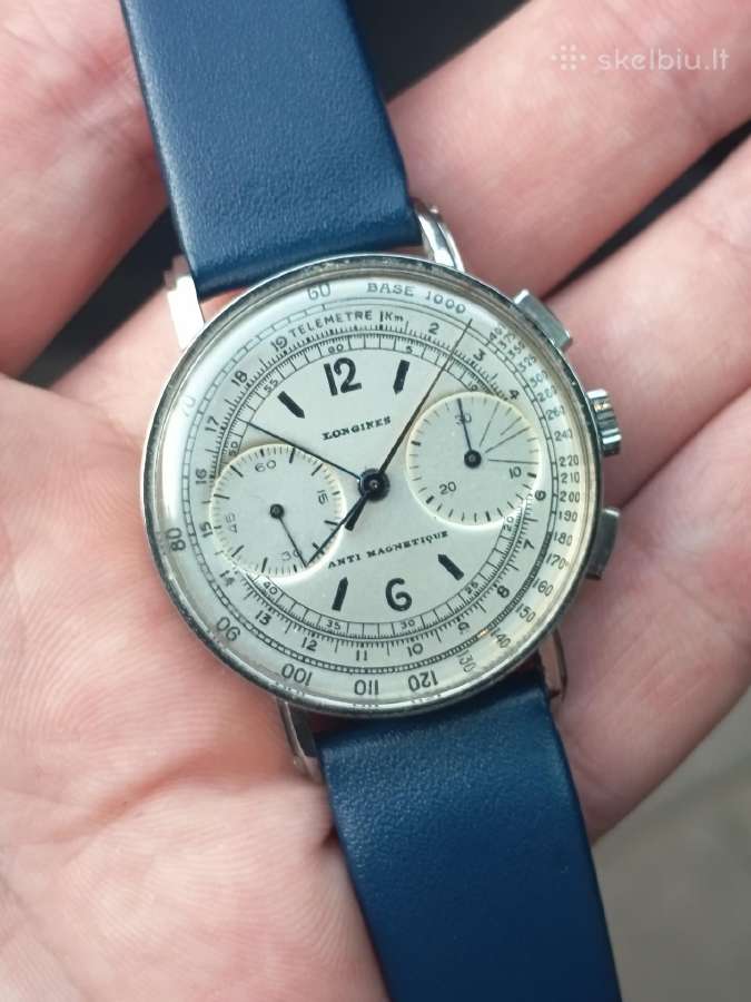 Longines 13zn - pirmas flyback chrono pasaulyje - nuotraukos Nr. 6